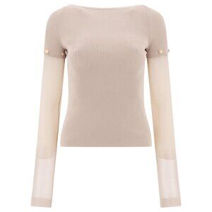 Max Mara Sportmax Crew-Neck T-Shirt tag size L Women